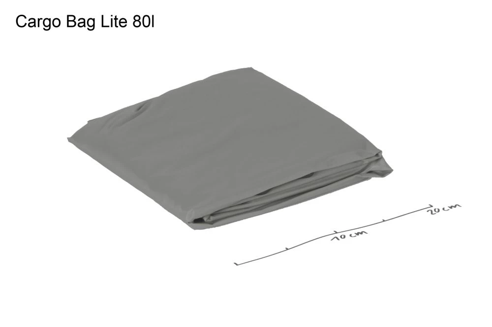Bach Cover Cargo Bag Lite 80 Schutzsack (grey) 4 Bach Cover Cargo Bag Lite 80 Schutzsack (grey) – Bild 2