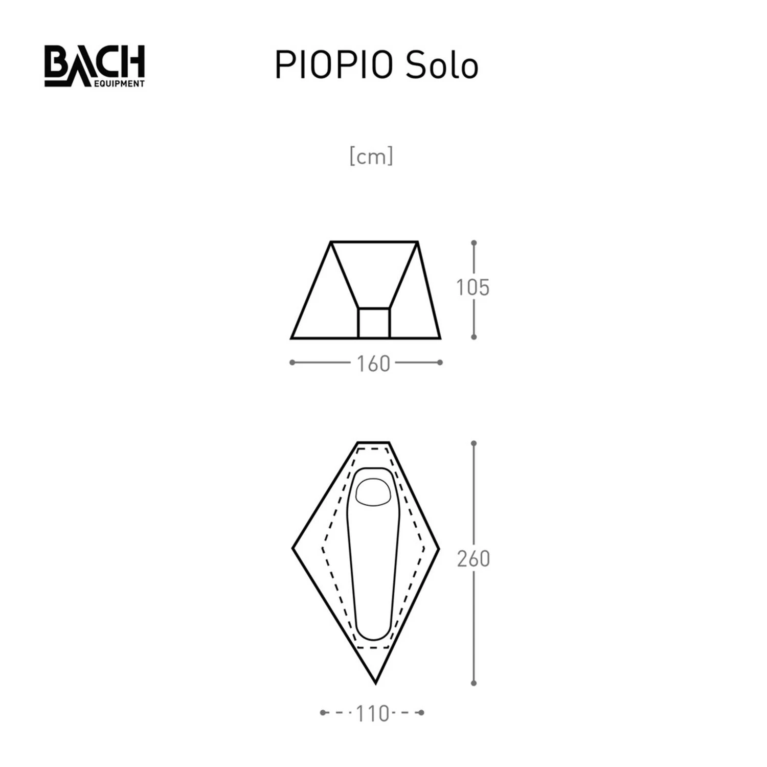 Bach Piopio Solo Zelt (willow-bough-green) 6 Bach Piopio Solo Zelt (willow-bough-green) – Bild 4