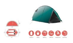 Grand Canyon Cardova 1 Zelt (blue-grass) -Outdoor Ausrüstung Grand Canyon Cardova 1 Zelt blue grass D 330003 Bild 5