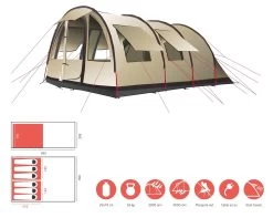 Grand Canyon Helena 6 Zelt (mojave/desert) -Outdoor Ausrüstung Grand Canyon Helena 6 Zelt mojave desert D 330033 Bild 4