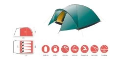 Grand Canyon Topeka 4 Zelt (blue-grass) 11 Grand Canyon Topeka 4 Zelt (blue-grass) -Outdoor Ausrüstung Grand Canyon Topeka 4 Zelt blue grass D 330010 Bild 5