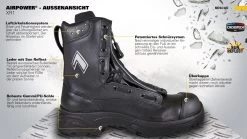 Haix Airpower XR1 Lady Rettungsdienstschuhe (schwarz) 11 Haix Airpower XR1 Lady Rettungsdienstschuhe (schwarz) -Outdoor Ausrüstung Haix Airpower XR1 Lady Rettungsdienstschuhe schwarz D 605120 Bild 3