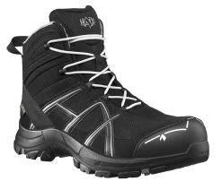Haix BE Safety 40.1 Mid Sicherheitsschuhe (schwarz/silber)