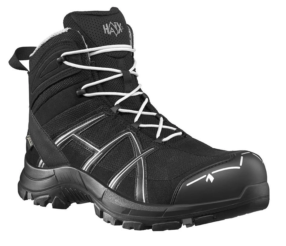Haix BE Safety 40.1 Mid Sicherheitsschuhe (schwarz/silber)