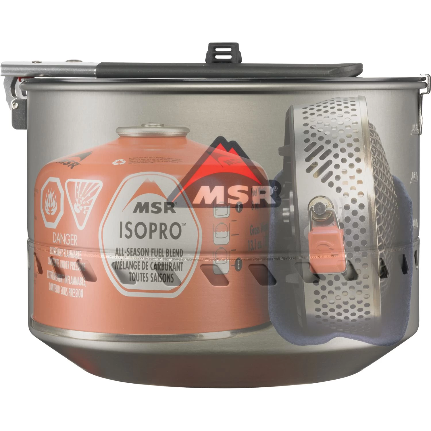 MSR Reactor 2.5L Stove System Campingkocher 4 MSR Reactor 2.5L Stove System Campingkocher – Bild 2